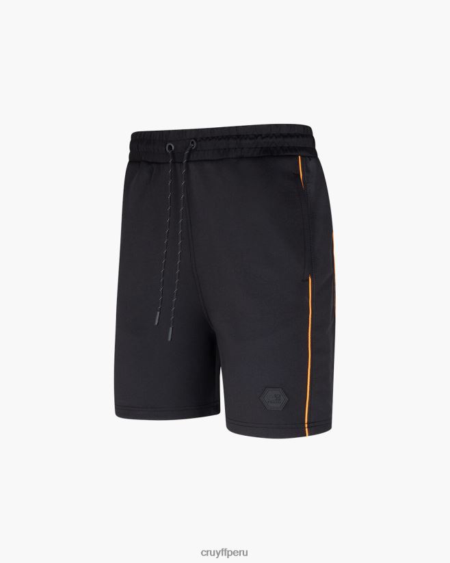 educación física Cruyff pantalones cortos saul negro/naranja 42TR20699 hombres bermudas