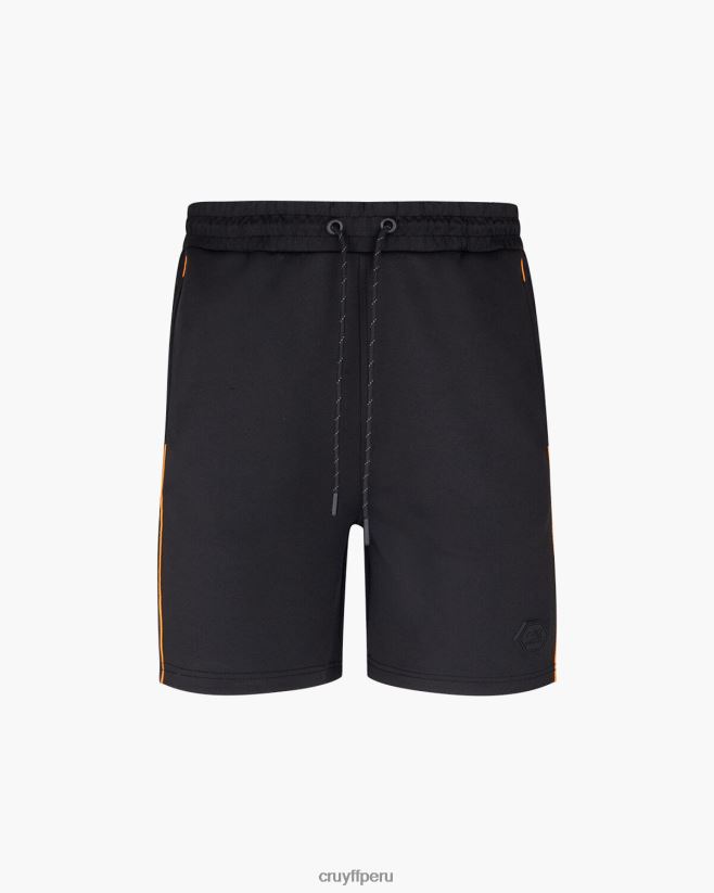 educación física Cruyff pantalones cortos saul negro/naranja 42TR20699 hombres bermudas