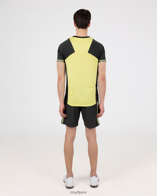 educación física Cruyff pezuña corta ejercito verde 42TR20166 hombres bermudas