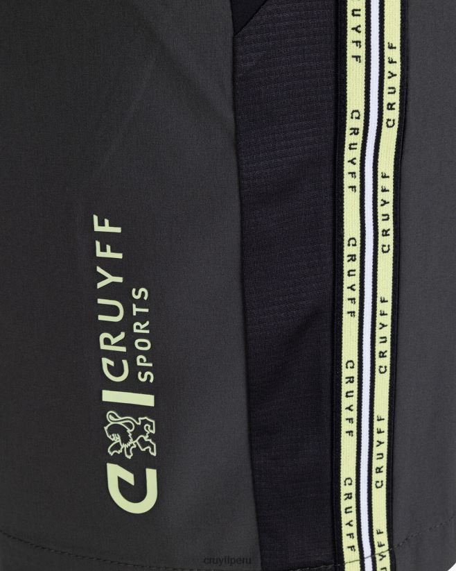 educación física Cruyff pezuña corta ejercito verde 42TR20166 hombres bermudas