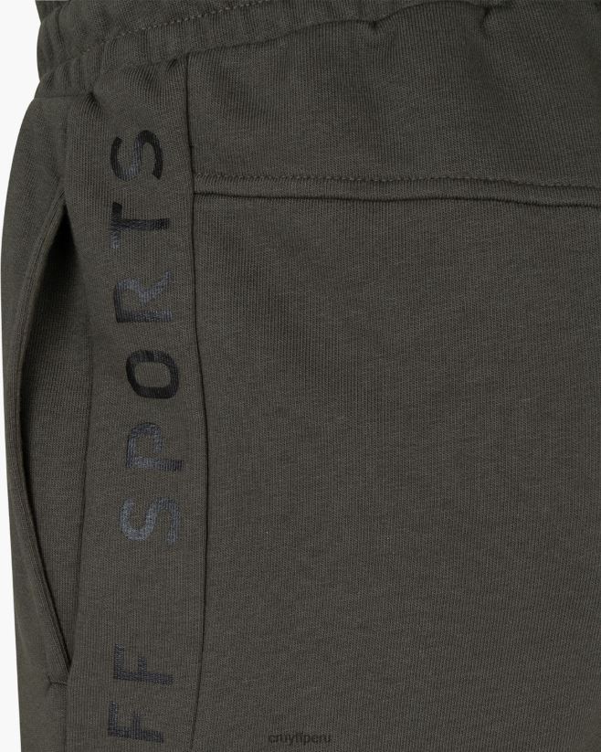 educación física Cruyff refuerzo corto ejercito verde 42TR2068 hombres bermudas