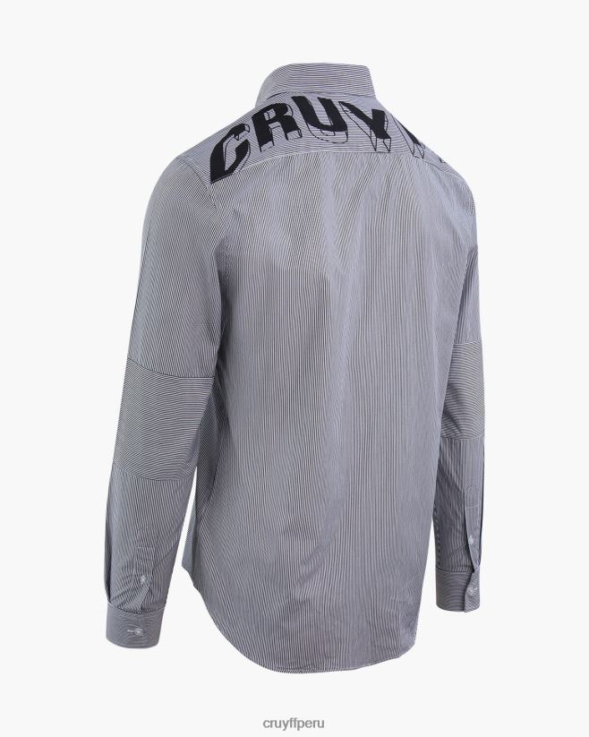 educación física Cruyff camisa bruno verde blanco 42TR20837 hombres camisa