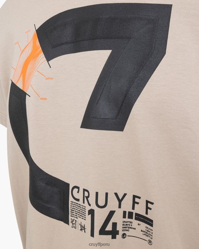 educación física Cruyff alan ss camiseta arena 42TR20121 hombres camiseta
