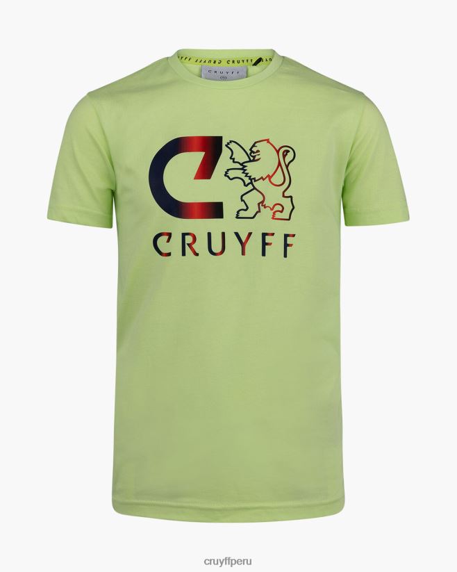 educación física Cruyff camiseta básica amarillo 42TR201207 hombres camiseta