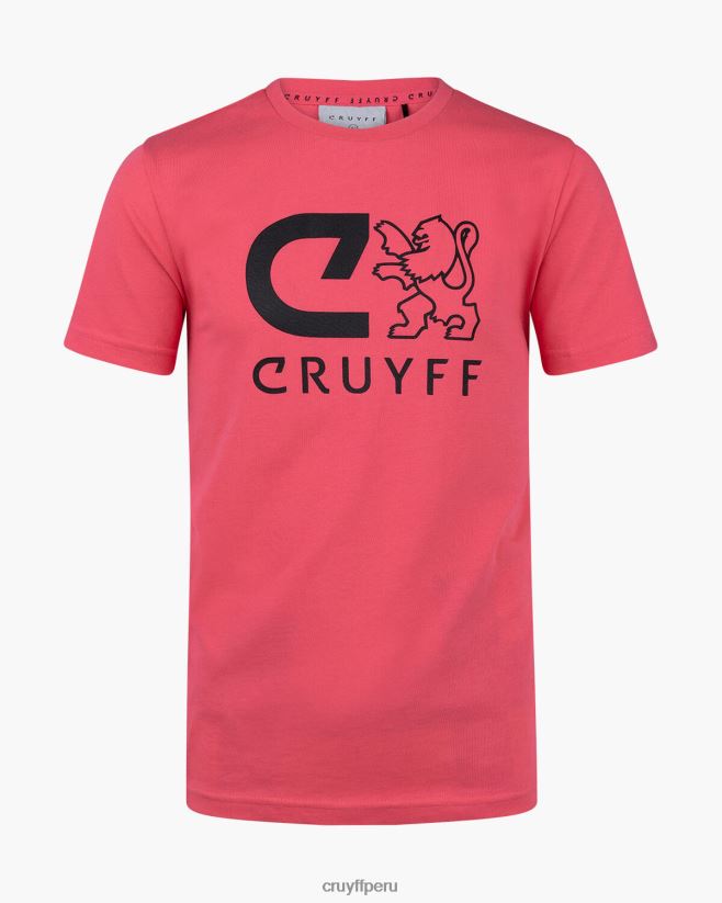 educación física Cruyff camiseta básica rosa 42TR201206 hombres camiseta