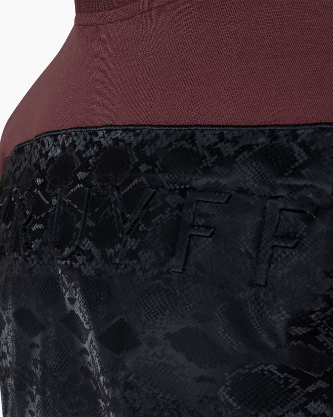 educación física Cruyff camiseta de culebra marrón oscuro 42TR20575 hombres camiseta