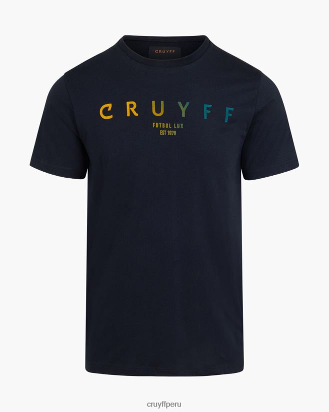 educación física Cruyff camiseta de éder noches azules 42TR20387 hombres camiseta