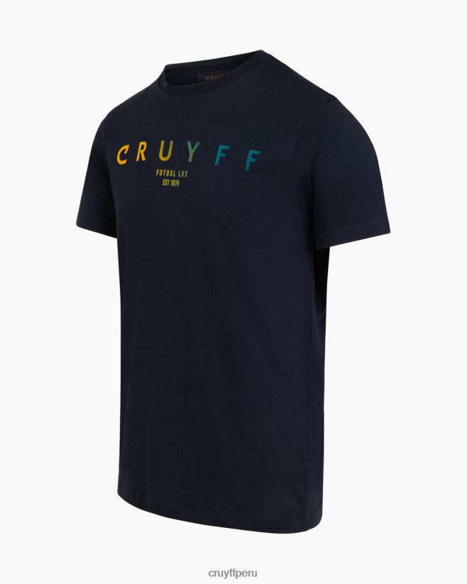 educación física Cruyff camiseta de éder noches azules 42TR20387 hombres camiseta