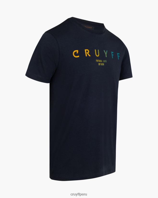 educación física Cruyff camiseta de éder noches azules 42TR20387 hombres camiseta