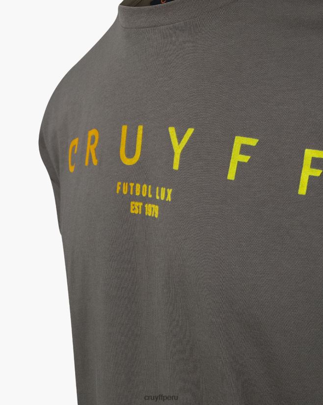 educación física Cruyff camiseta de éder verde 42TR20362 hombres camiseta