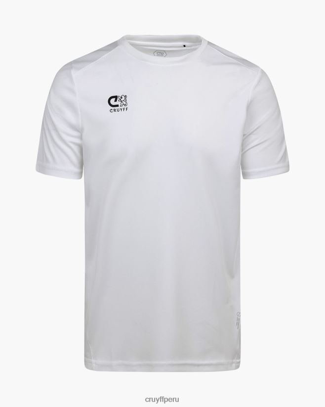 educación física Cruyff camiseta de entrenamiento blanco 42TR20627 hombres camiseta
