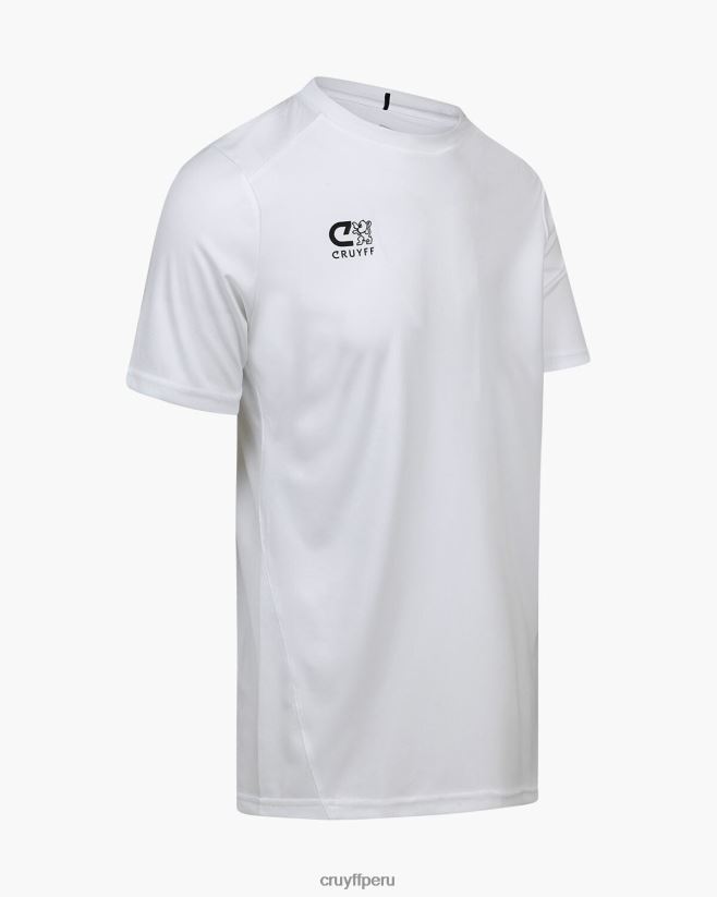 educación física Cruyff camiseta de entrenamiento blanco 42TR20627 hombres camiseta