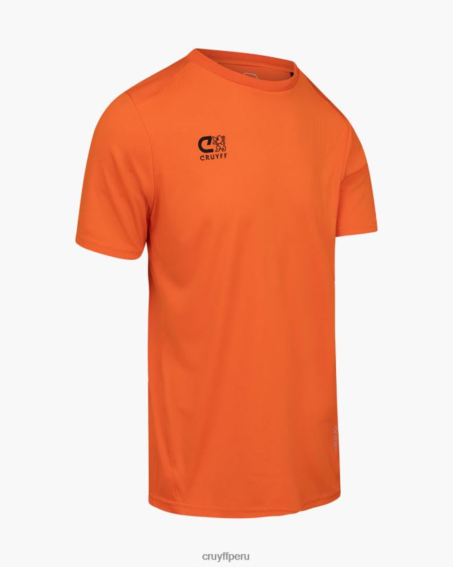 educación física Cruyff camiseta de entrenamiento naranja 42TR20629 hombres camiseta