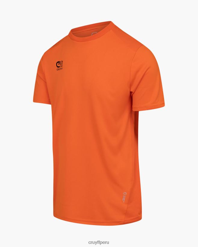 educación física Cruyff camiseta de entrenamiento naranja 42TR20629 hombres camiseta