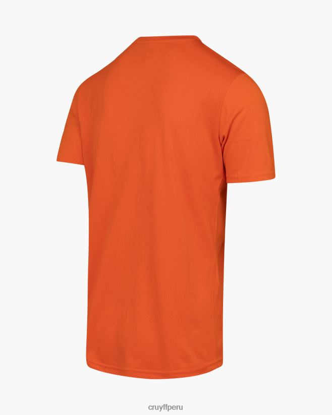educación física Cruyff camiseta de entrenamiento naranja 42TR20629 hombres camiseta