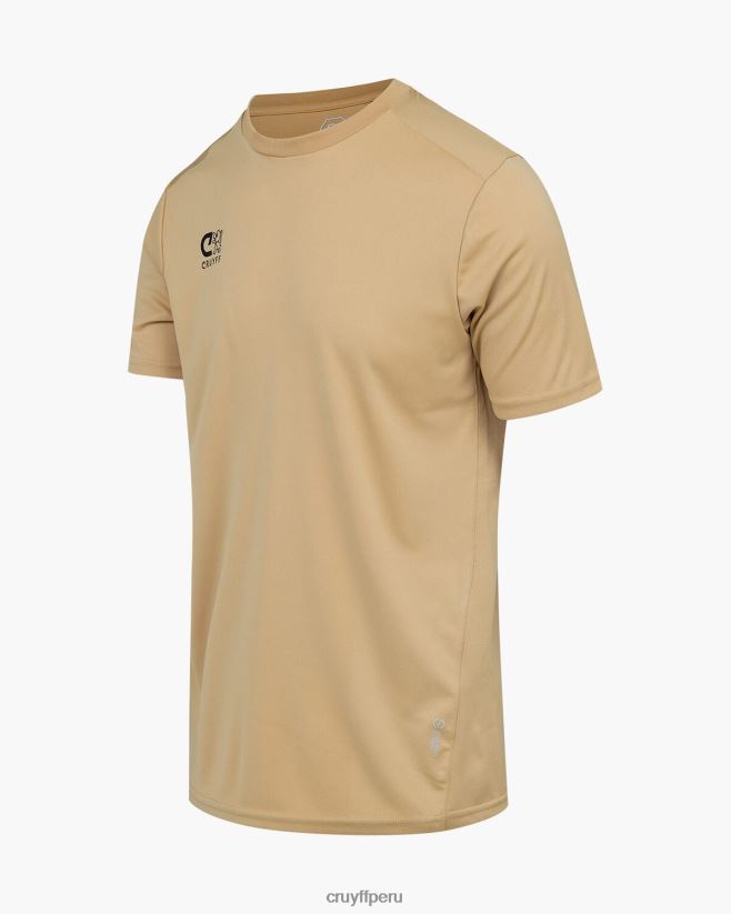 educación física Cruyff camiseta de entrenamiento oro 42TR20633 hombres camiseta