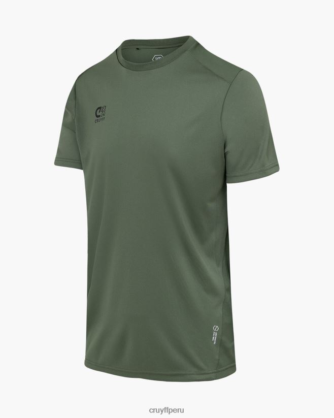 educación física Cruyff camiseta de entrenamiento verde oscuro 42TR20647 hombres camiseta