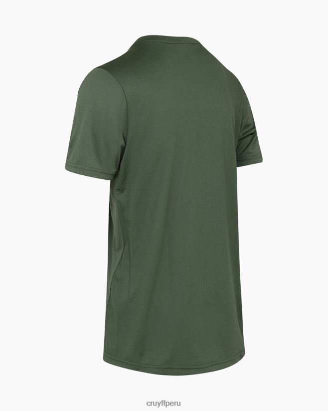 educación física Cruyff camiseta de entrenamiento verde oscuro 42TR20647 hombres camiseta