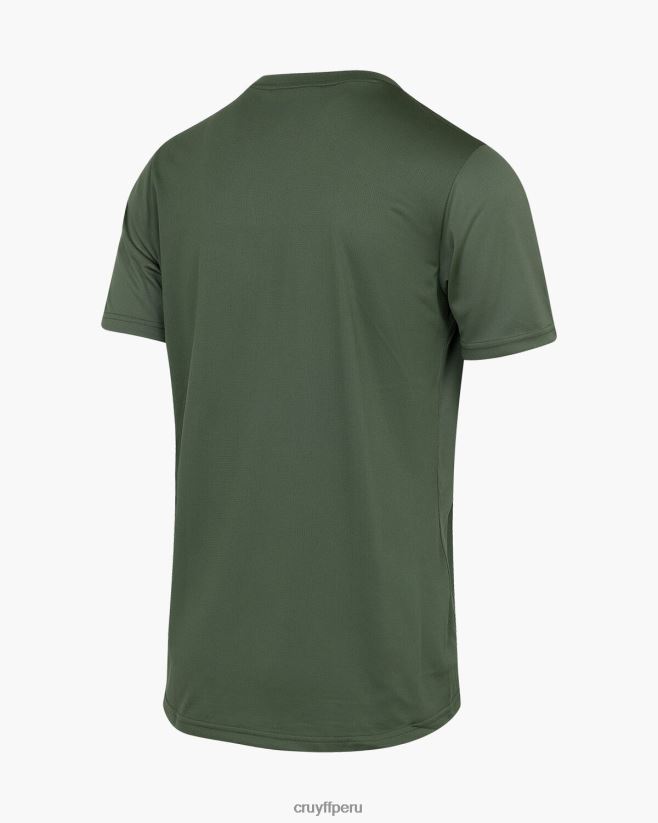 educación física Cruyff camiseta de entrenamiento verde oscuro 42TR20647 hombres camiseta