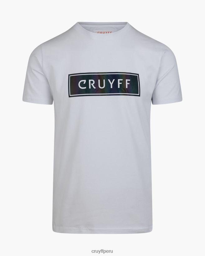 educación física Cruyff camiseta de jim blanco 42TR20422 hombres camiseta