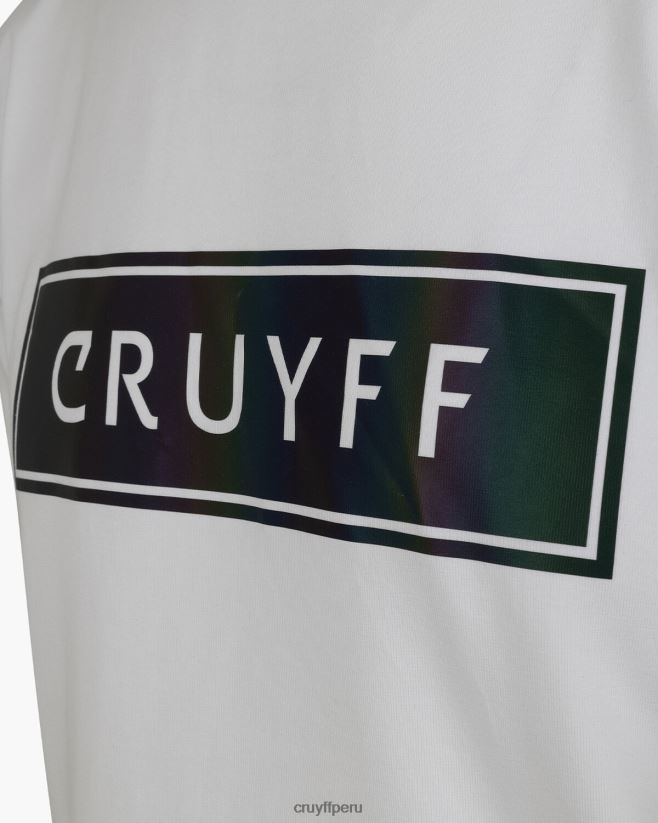 educación física Cruyff camiseta de jim blanco 42TR20422 hombres camiseta