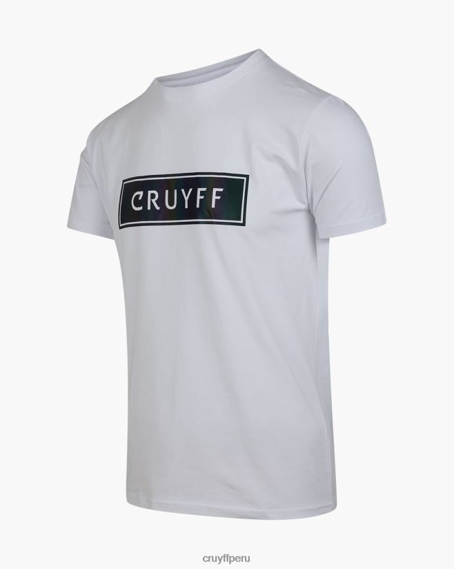 educación física Cruyff camiseta de jim blanco 42TR20422 hombres camiseta
