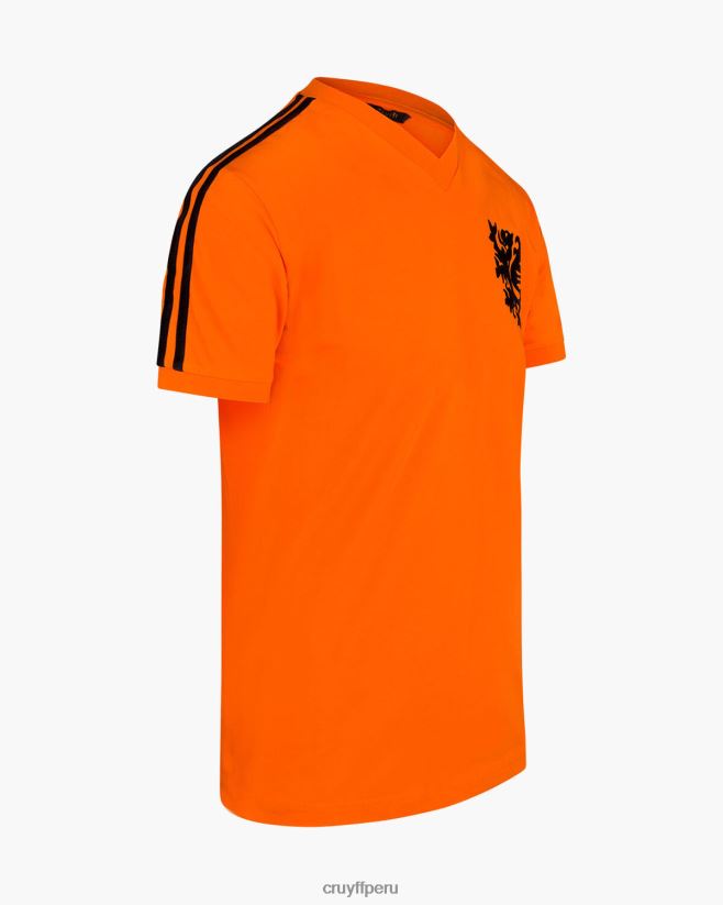educación física Cruyff camiseta de la copa del mundo naranja 42TR20785 hombres camiseta