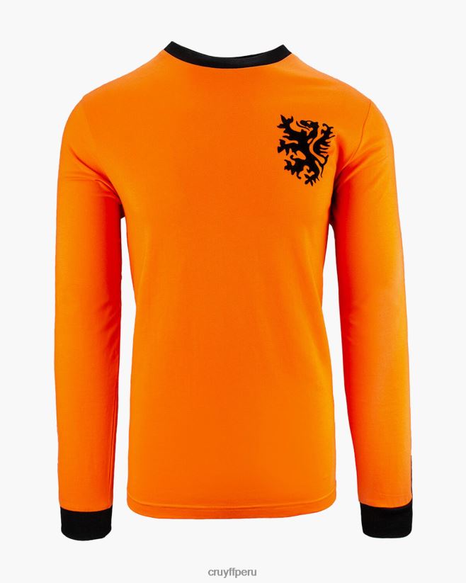 educación física Cruyff camiseta de la copa del mundo naranja 42TR20789 hombres camiseta