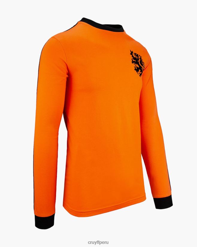 educación física Cruyff camiseta de la copa del mundo naranja 42TR20789 hombres camiseta