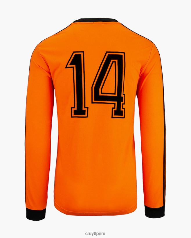 educación física Cruyff camiseta de la copa del mundo naranja 42TR20789 hombres camiseta