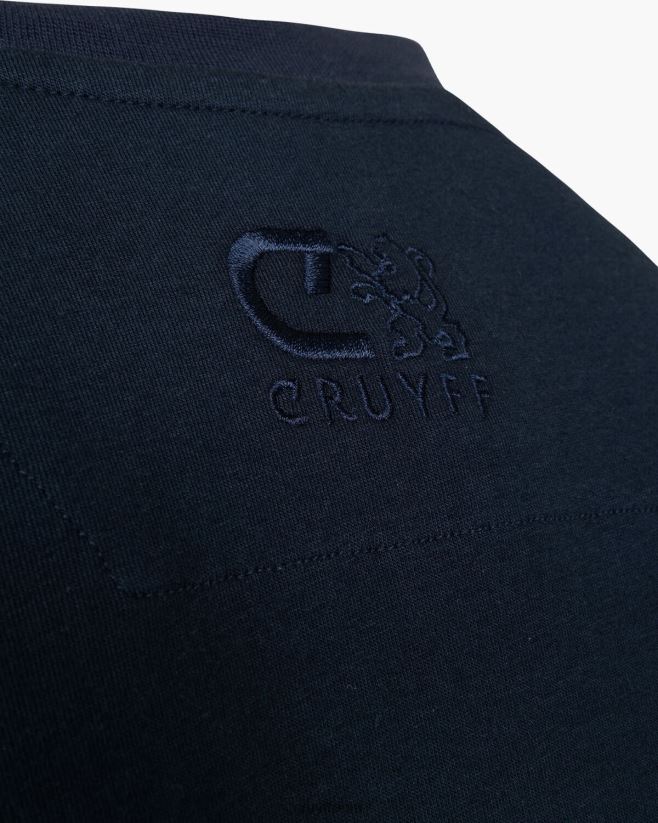 educación física Cruyff camiseta de mica noches azules 42TR2077 hombres camiseta