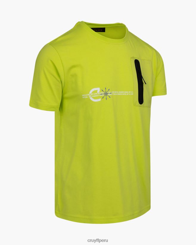 educación física Cruyff camiseta de rayos cal 42TR20204 hombres camiseta