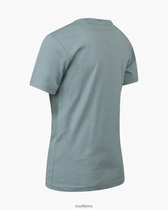 educación física Cruyff camiseta de refuerzo azul 42TR2062 hombres camiseta