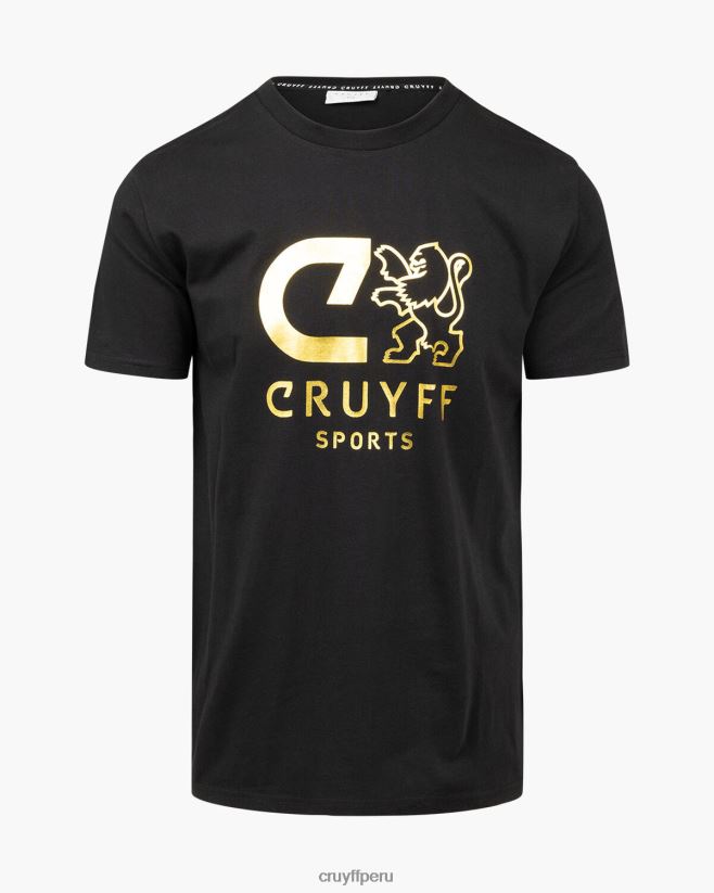 educación física Cruyff camiseta de refuerzo oro 42TR2011 hombres camiseta