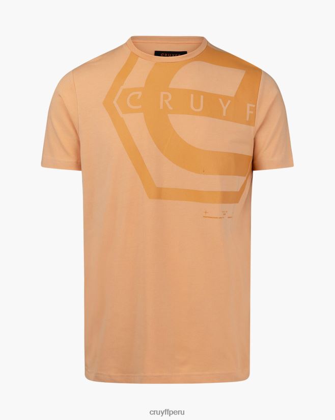 educación física Cruyff camiseta de saúl naranja 42TR20889 hombres camiseta