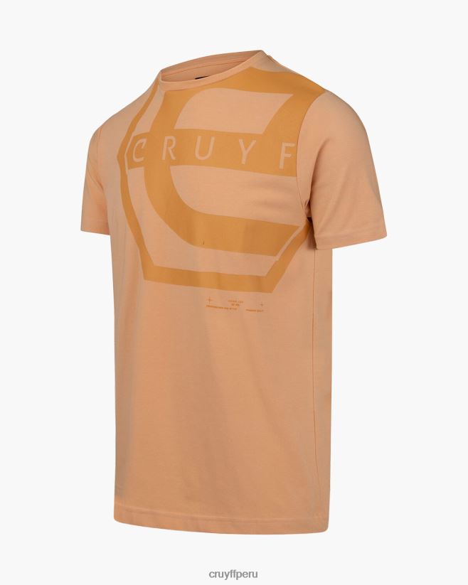 educación física Cruyff camiseta de saúl naranja 42TR20889 hombres camiseta