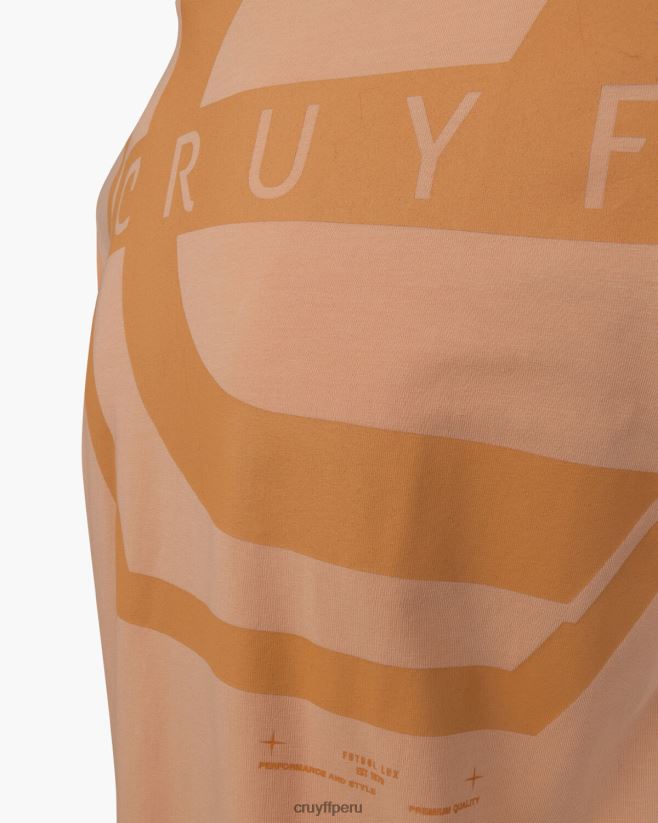 educación física Cruyff camiseta de saúl naranja 42TR20889 hombres camiseta