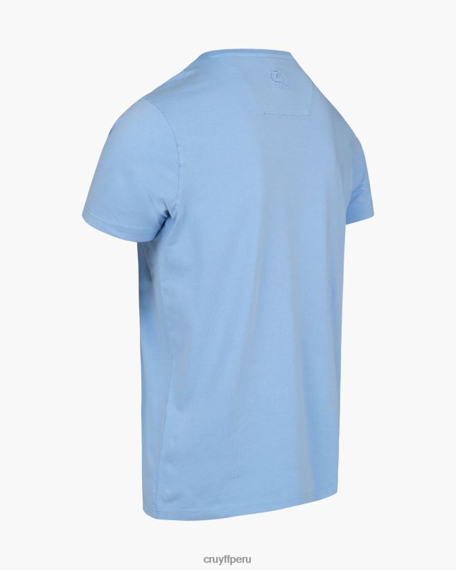 educación física Cruyff camiseta eduardo azul 42TR20693 hombres camiseta