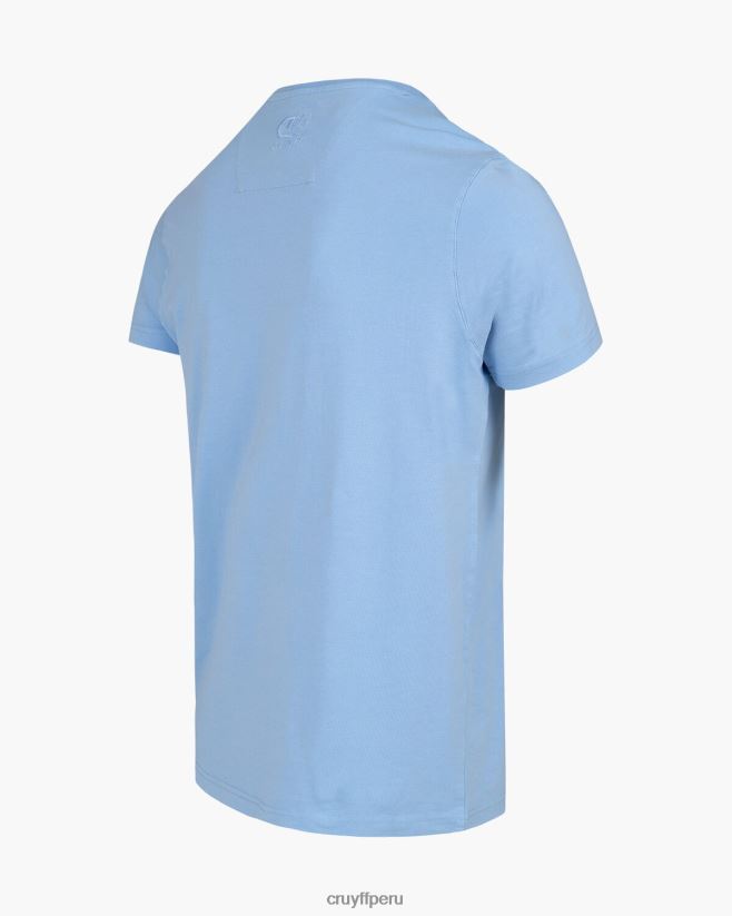 educación física Cruyff camiseta eduardo azul 42TR20693 hombres camiseta