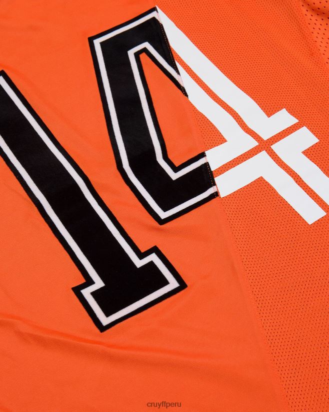 educación física Cruyff camiseta euro naranja 42TR20844 hombres camiseta