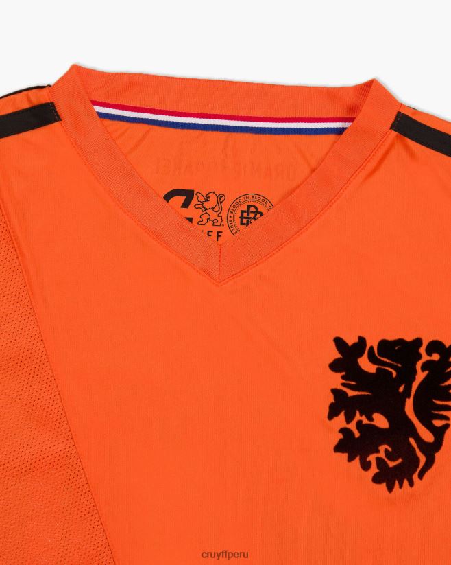 educación física Cruyff camiseta euro naranja 42TR20844 hombres camiseta