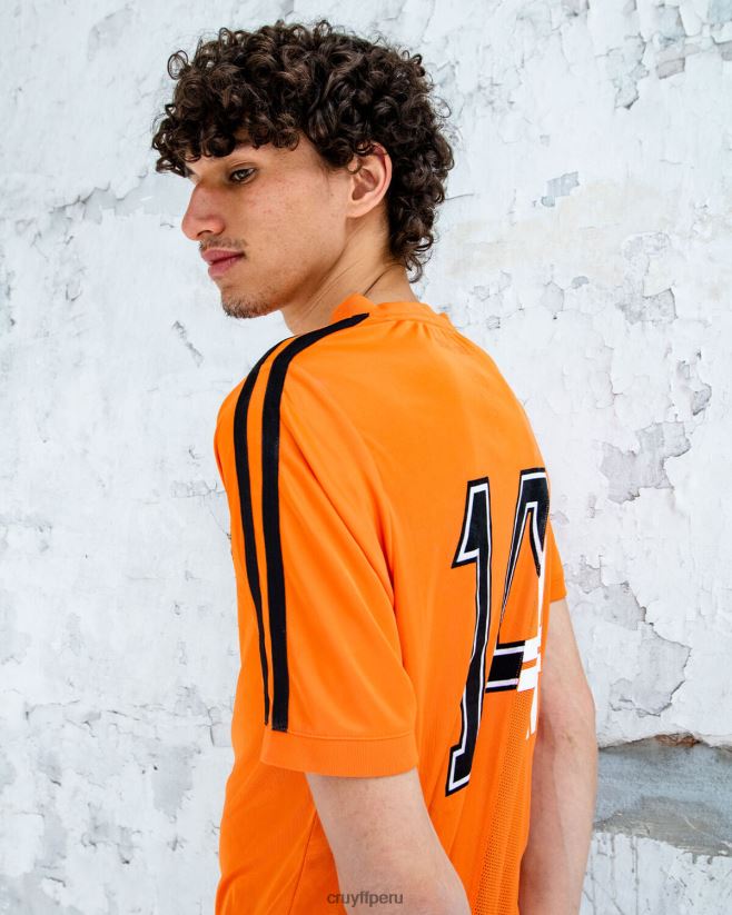 educación física Cruyff camiseta euro naranja 42TR20844 hombres camiseta
