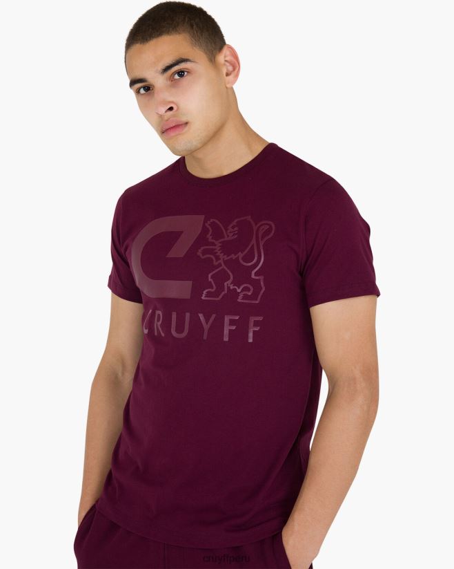 educación física Cruyff camiseta hernandez ss Burdeos 42TR20669 hombres camiseta