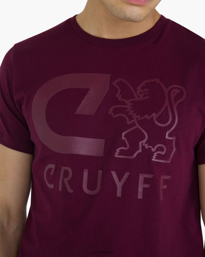 educación física Cruyff camiseta hernandez ss Burdeos 42TR20669 hombres camiseta