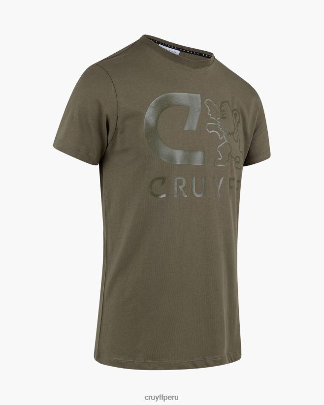 educación física Cruyff camiseta hernandez ss verde 42TR20670 hombres camiseta