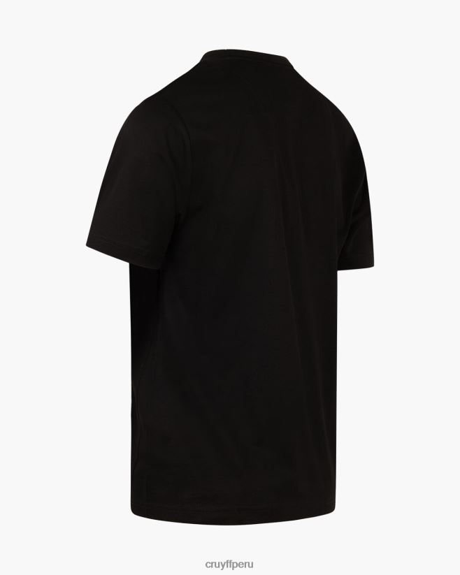educación física Cruyff camiseta juelz negro 42TR20218 hombres camiseta