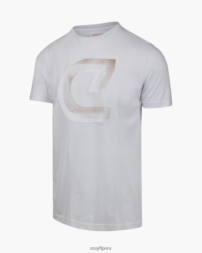 educación física Cruyff camiseta julien blanco 42TR20862 hombres camiseta
