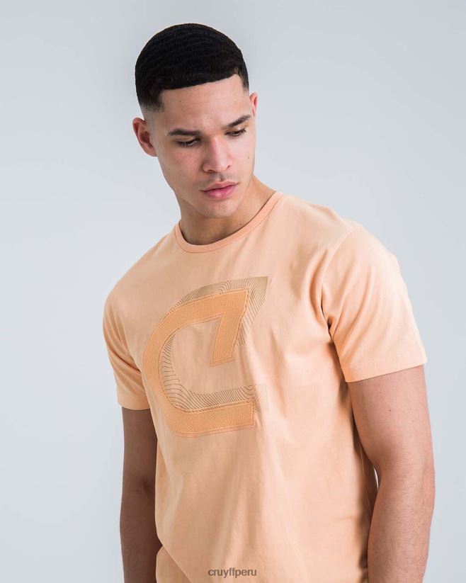 educación física Cruyff camiseta julien naranja 42TR20861 hombres camiseta