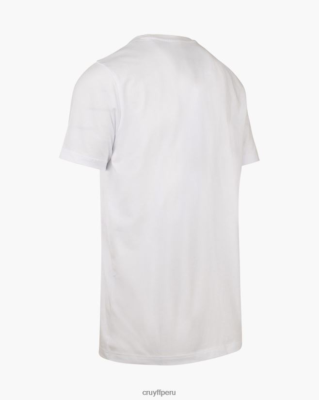 educación física Cruyff camiseta kai blanco 42TR2048 hombres camiseta