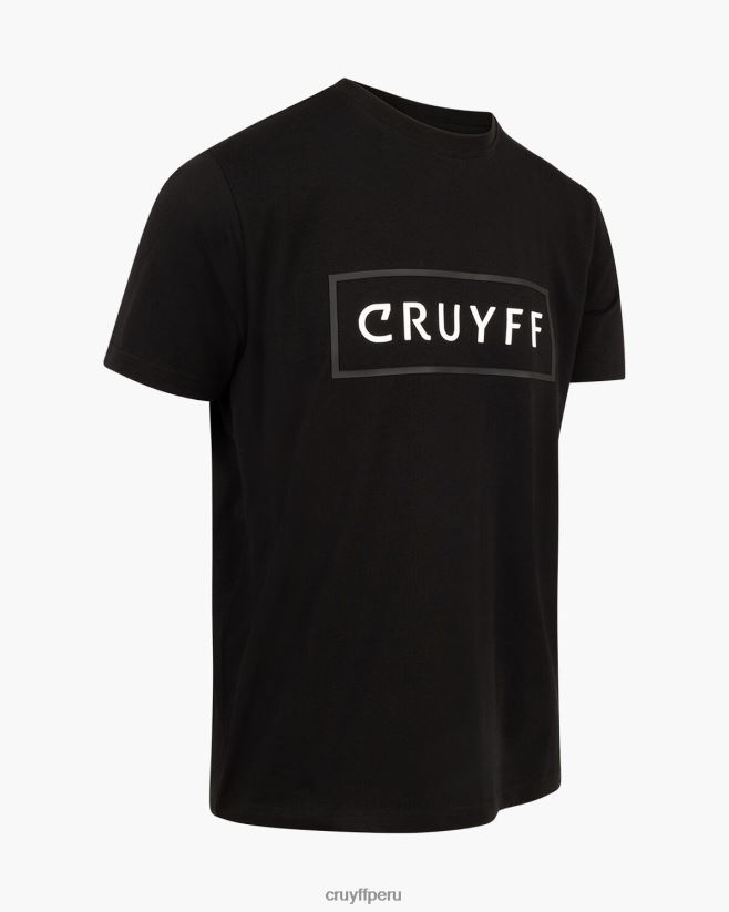 educación física Cruyff camiseta kai negro 42TR2047 hombres camiseta